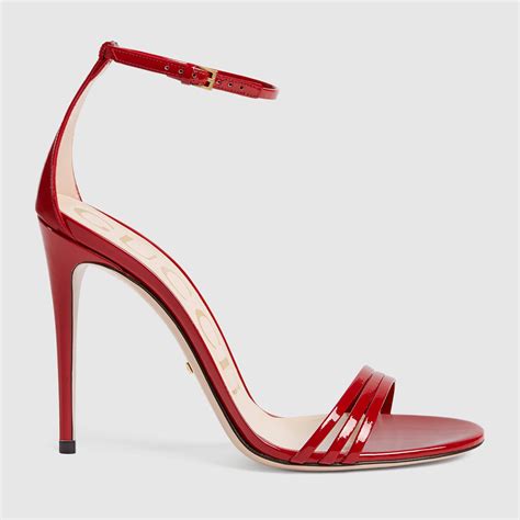 sandalias gucci rojas|sandalias gucci.